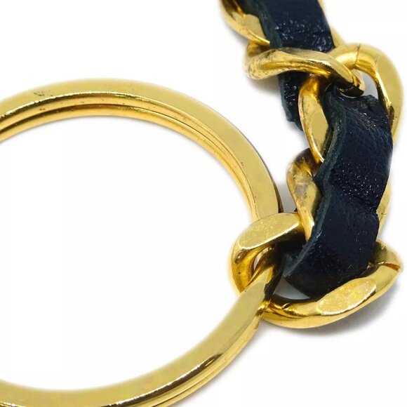 Chanel Gold Chain Key Holder 94P Small Good - Picture 2 of 5